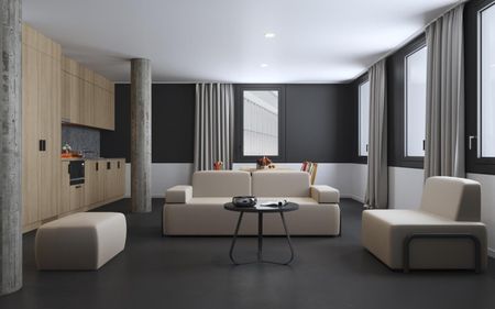 Chambre meublée en colocation dans un appartement de 101m2, 3 colocataires - Photo 5