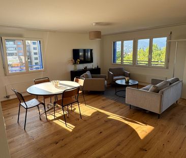 Möblierte 3.5-Zimmerwohnung mit Seeblick im Zentrum von Zug - Foto 1