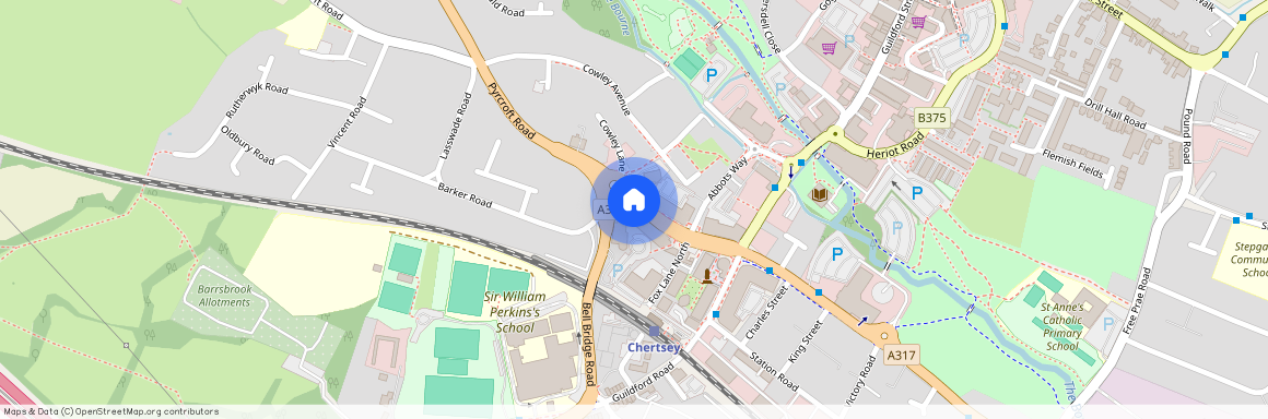 Chertsey, Surrey, KT16