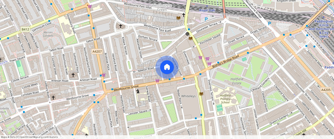 ** Westbourne Grove Terrace, Bayswater, London, UK, W2 5SD