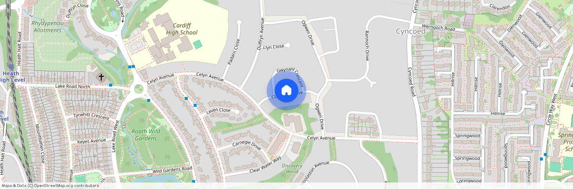 Claerwen Drive, Lakeside, CARDIFF