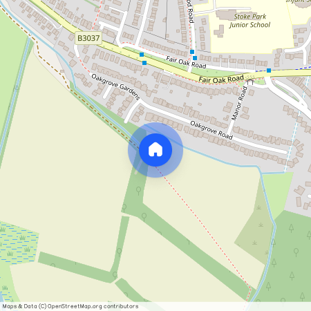 Oakgrove Road GOLD SUB, Bishopstoke, Eastleigh, Hampshire, SO50