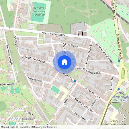 ul. Jana Sobieskiego, Centrum, Siemianowice Śląskie, śląskie