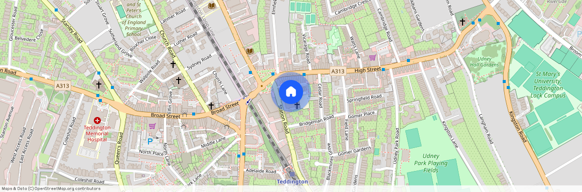 Christchurch Avenue, Teddington, TW11