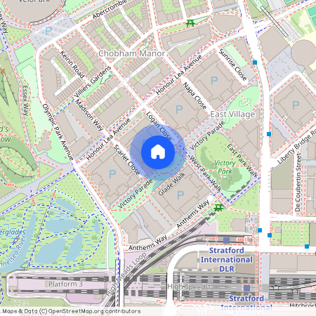 Colville Mansions, Victory Parade, Stratford, London, E20