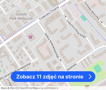 Nowowiejskiego, umeblowane 2 pokoje z Co, Ccw i ba - Zdjęcie 1