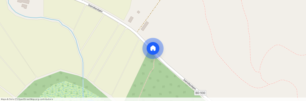 Svensbyvägen, Piteå