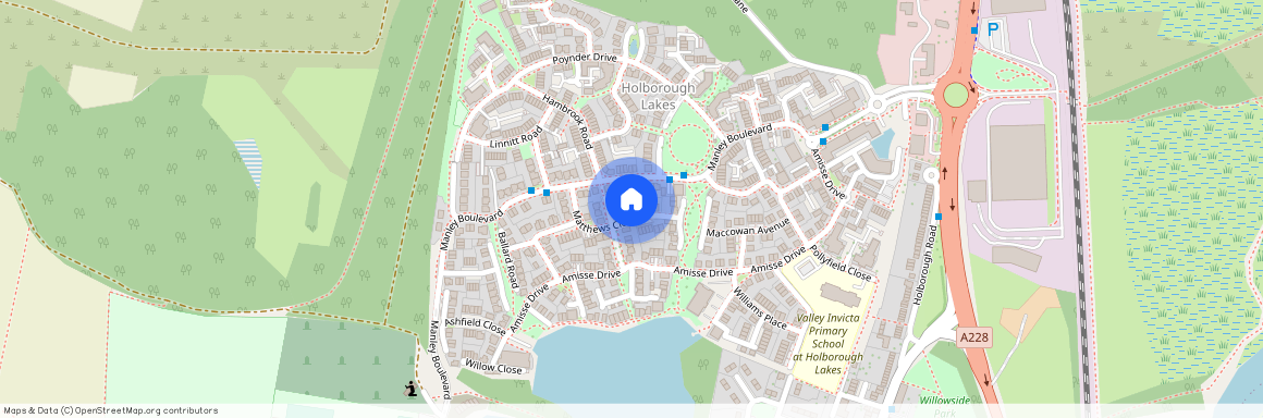 Matthews Close Holborough Lakes ME6