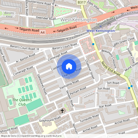 Barons Court, Barons Court, London, W14