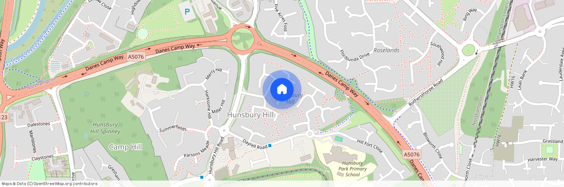 Haselrig Square, Northampton, NN4