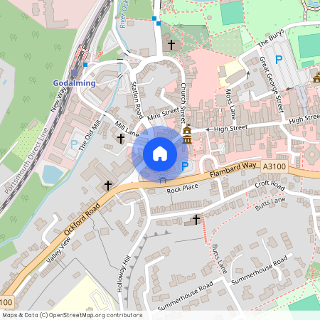 Split Level Two Bedroom Apartment