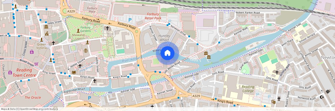 Joseph Huntley Walk, Reading, RG1