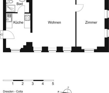 Gemütliche 2‑Raum‑Oase im ruhigen Hinterhof – sofort einziehen - Photo 2