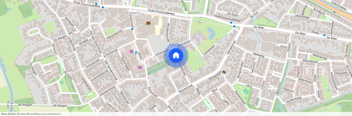 Hapert Centrum, 5527 AZ, Bernhardstraat, Hapert