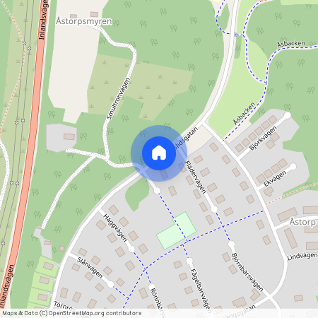 Åslidsgatan, Vålberg