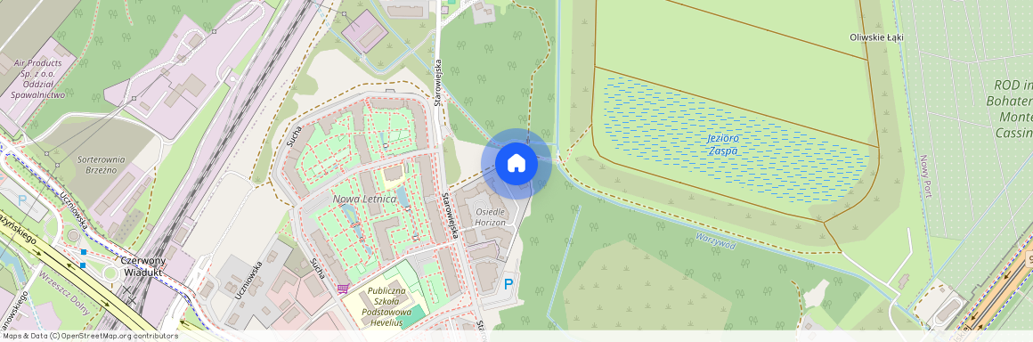 ul. Starowiejska, Letnica, Gdańsk, pomorskie