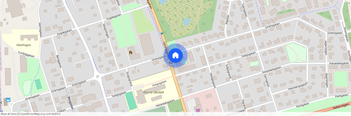 Sveg, Jämtland, Härjedalen, Gränsgatan 24 C