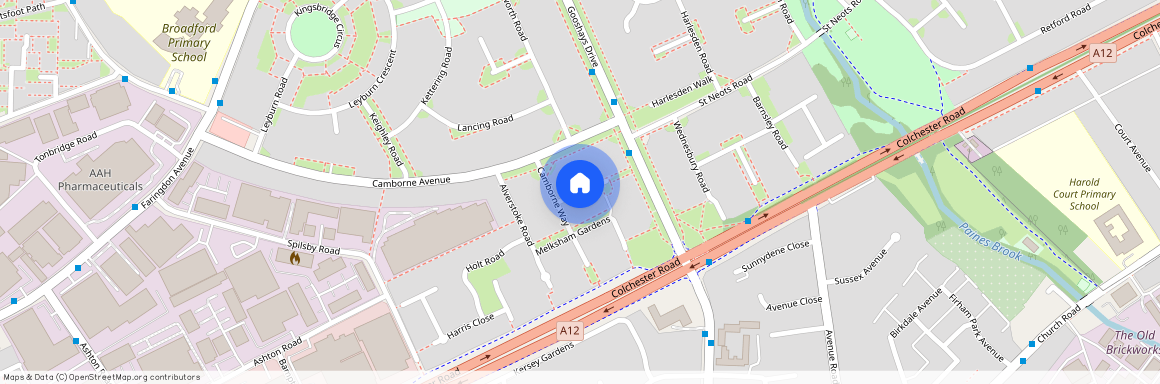 Melksham Close, Romford, Essex, RM3