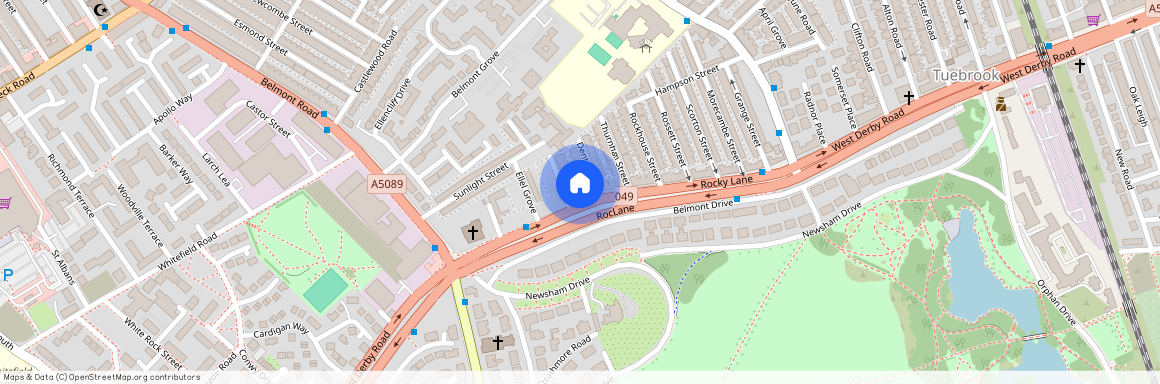 Rocky Lane, Anfield, Liverpool, Merseyside, L6