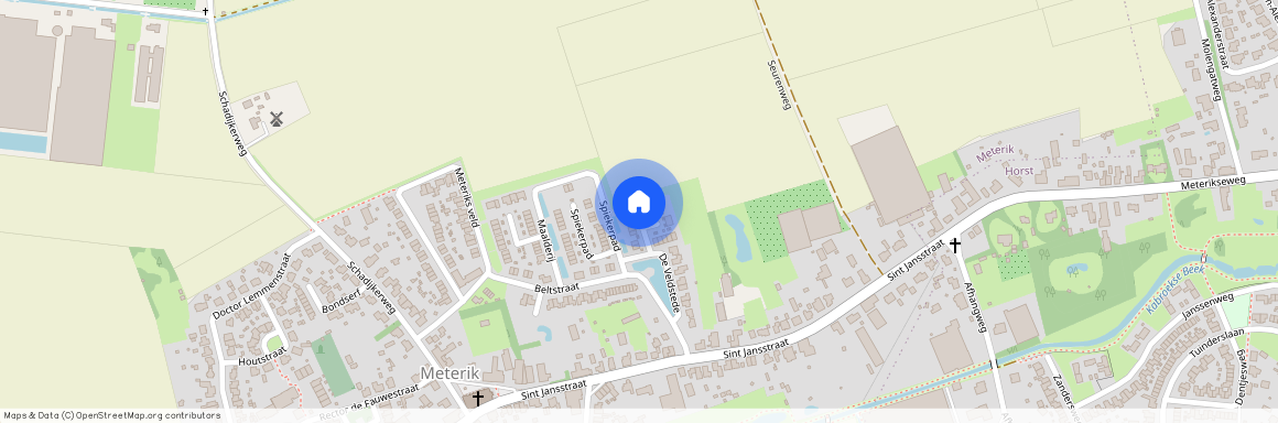 Verspreide huizen Meterik, 5964 AX, Kruisrad, Meterik