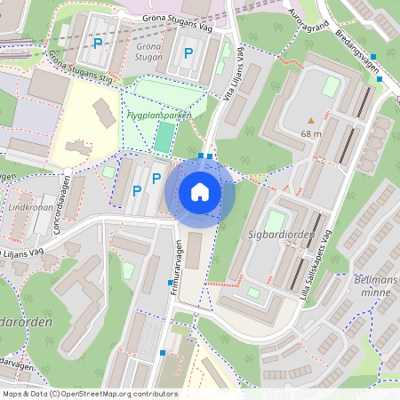 Vita Liljans Väg 33, Bredäng