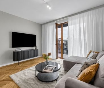 Nowoczesne mieszkanie 48 m2, Handelsmana, Wilanów. - Фото 6