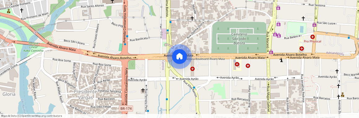 Avenida Senador Alvaro Botelho Maia, 404, Manaus, Manaus - AM, 69020-210, Brazil
