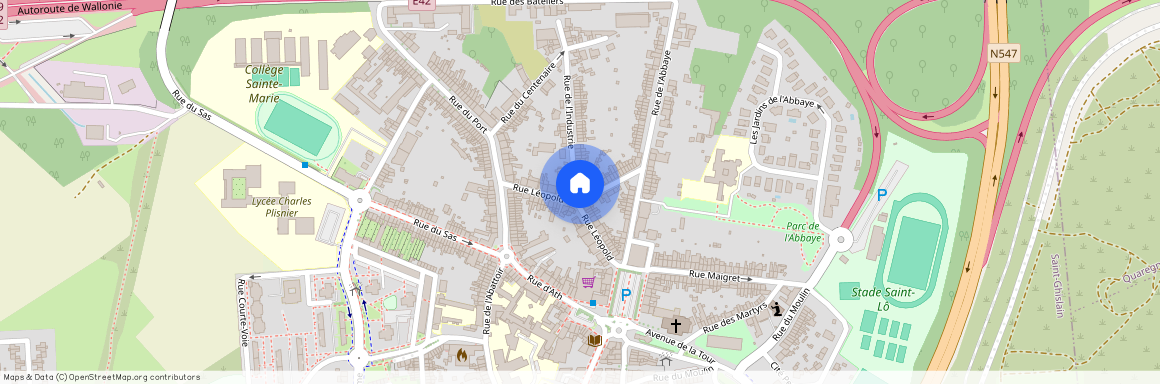 Rue De L'industrie, 53, 2/2, 7330, Saint-Ghislain