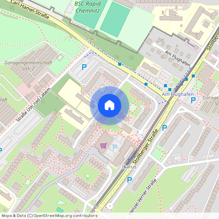 Straße Usti nad Labem 23, 09119 Chemnitz - Kappel