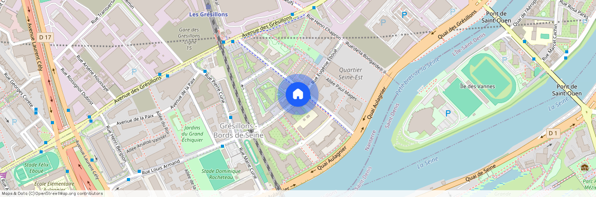 Rue Eugénie Eboué, Francja, Asnières-Sur-Seine