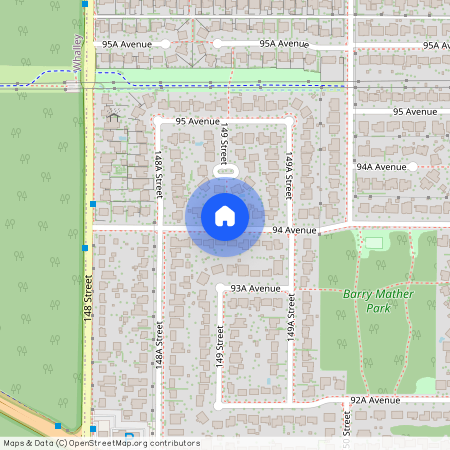 google map, Surrey, Surrey, Metro Vancouver, V3R 7T5