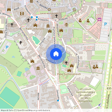 ul. Prymasa Stefana Wyszyńskiego, Śródmieście, Lublin, lubelskie