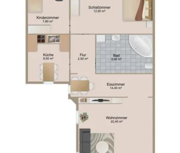 Große Wohnung für kleines Geld - Photo 6