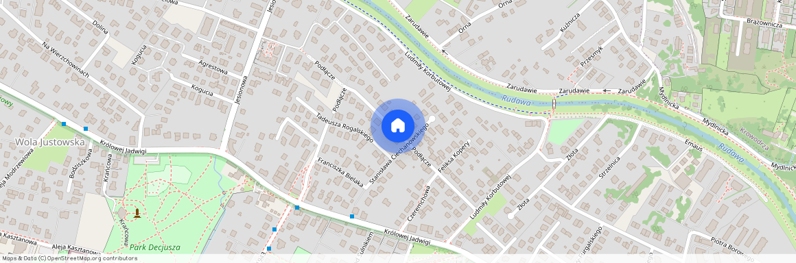 Podłącze, Kraków, Zwierzyniec