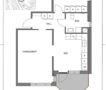 Babelsbergsgatan 1 A - Foto 1