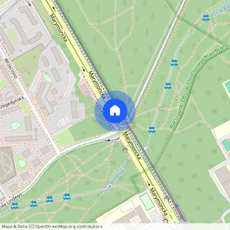Warszawa Bielany Wrzeciono, Marymoncka