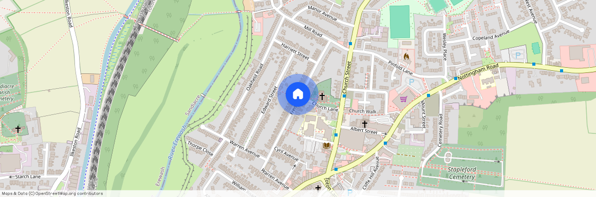 Frederick Road Nottingham NG9