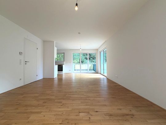 Hochwerige, sonnige und freundliche 3 - Zimmer Neubauwohnung – mit Balkon und Gartenmitbenützung! - Photo 1