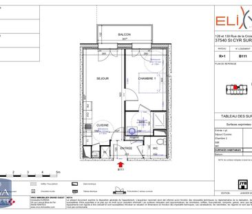 Location Appartement 2 pièces 40m² ST CYR SUR LOIRE 37540 - Photo 6