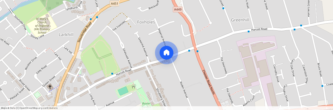 Hurcott Road, Kidderminster, DY10