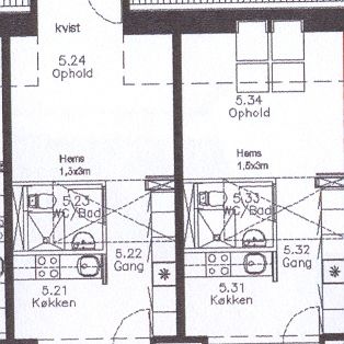 1½-værelses studiebolig - Photo 1