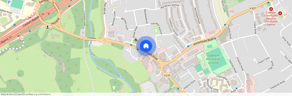 Portsmouth Road, Cobham, KT11