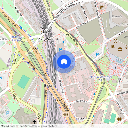 ul. Gdyńskich Kosynierów, Śródmieście, Gdańsk, pomorskie