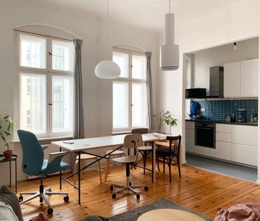 Untermiete 2-Zimmer-Wohnung in Moabit 4.12.25 – 3.03.26 - Photo 1