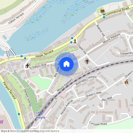 Bay View Terrace, Hayle, Cornwall