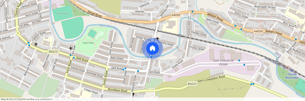 Tyisaf Road, Pentre, CF41