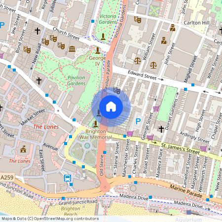 Old Steine, Brighton, BN1 1EJ, Brighton