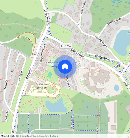 Käpplunda gränd **, Käpplunda Park