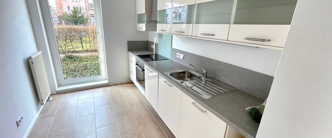 WBS mit besonderem Wohnbedarf - 3-Zimmer Erdgeschosswohnung mit Mietereigenem Garten! - Photo 1