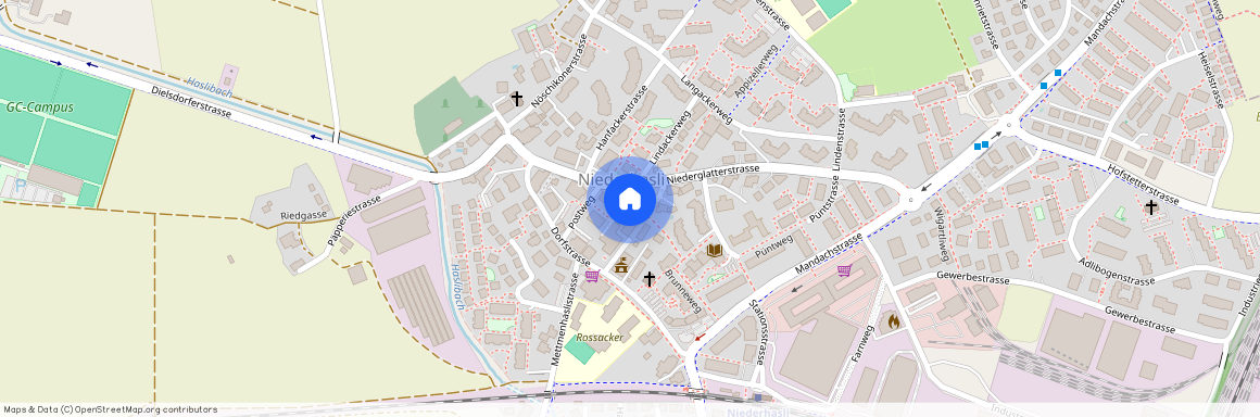 Niederglatterstrasse 10, 8155 Niederhasli